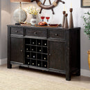 SANIA I Antique Black Server