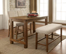 SANIA Natural Tone 5 Pc.Counter Ht. Dining Table Set