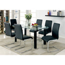 WALKERVILLE I Black Dining Table, Black