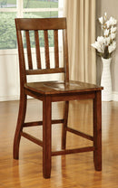 FOSTER II Dark Oak Counter Ht. Chair (2/CTN)