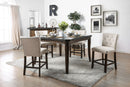 Schoten Antique Dark Oak Counter Ht. Table