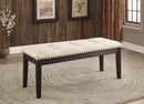 DODSON I Black/Beige Bench