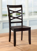 GISELLE Espresso Side Chair, Espresso (2/CTN)