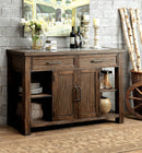 COLETTE Rustic Oak Server