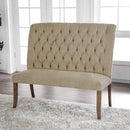 Marshall Oak & Ivory Bench