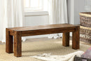FRONTIER Dark Oak Bench