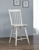 Ann Lee Ii Antique White Counter Ht. Side Chair (2/CTN)