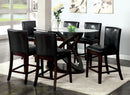Atenna II Dark Walnut 7 Pc. Oval Counter Ht. Table Set