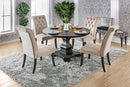 Nerissa Antique Black, Gray 5 Pc. Dining Table Set