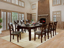Josie Brown Cherry 9 Pc. Dining Table Set