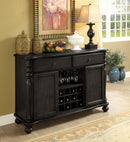 Kathryn Dark Gray Server, Dark Gray
