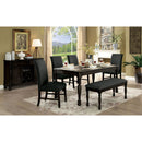 Kathryn Dark Gray Dining Table, Dark Gray