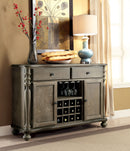Kathryn Rustic Dark Oak Server, Rustic Oak