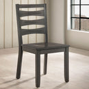 Caprice Antique Warm Gray Side Chair (2/CTN)