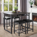 Nisland Gray Counter Ht. Table