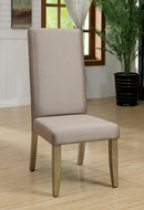 Echo Antique Gold Side Chair (2/CTN)