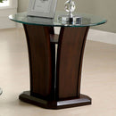 Manhattan iv Brown Cherry End Table, Brown Cherry