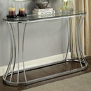 Esme Chrome Sofa Table