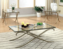 VISCONTTI Metallic Gold 3 Pc. Table Set
