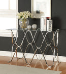 VADOR Chrome Sofa Table