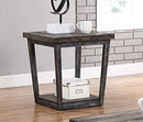 Sixten Dark Oak/Gray End Table