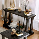 KEIRA Weathered Walnut Sofa Table