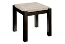 GLADSTONE III Dark Walnut/Ivory End Table
