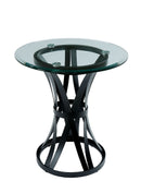 Oviola Black End Table