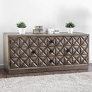 Markos II Weathered Light Oak 64" TV Stand
