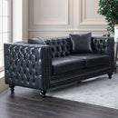Sabini Dark Gray Love Seat