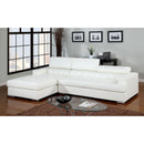 Floria Off-White Sectional, White