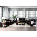 Edmont Brown Sofa + Love Seat