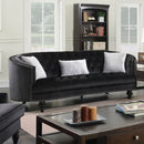 Manuela Black Sofa, Black