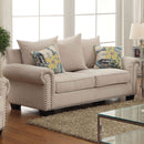 SKYLER Beige Love Seat