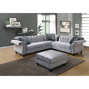 JOLANDA II Gray Sectional, Gray