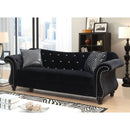 JOLANDA I Black Sofa