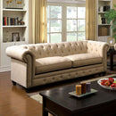 STANFORD Ivory Sofa, Ivory