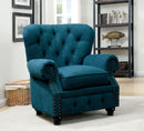 STANFORD Dark Teal Chair, Dark Teal