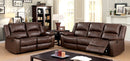 KRIS Brown Sofa + Love Seat