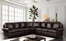 Edith Dark Brown Sectional