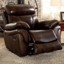 KINSLEY Brown Recliner