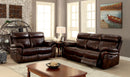 KINSLEY Brown Sofa + Love Seat