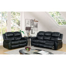 Listowel Black Sofa + Love Seat