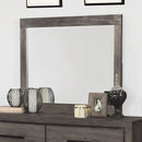 Oakburn Weathered Warm Gray Mirror