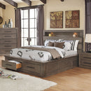 Oakburn Weathered Warm Gray 5 Pc. Queen Bedroom Set w/Chest&Jewelry Box