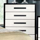 Rutger White/Black Chest