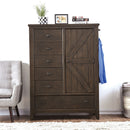 Westhope Dark Walnut Armoire