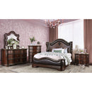 Arcturus Brown Cherry 5 Pc. Queen Bedroom Set w/ Chest