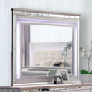 Claudette Silver Rose Mirror