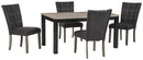 Dontally Benchcraft 5-Piece Dining Room Set image